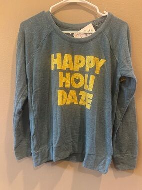 NEW CHASER happy holidaze pullover in flora